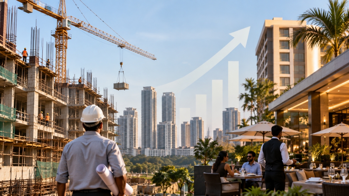 India’s New GDP Series Recasts Who Drives Construction and Hotels: What It Means for the Common Man