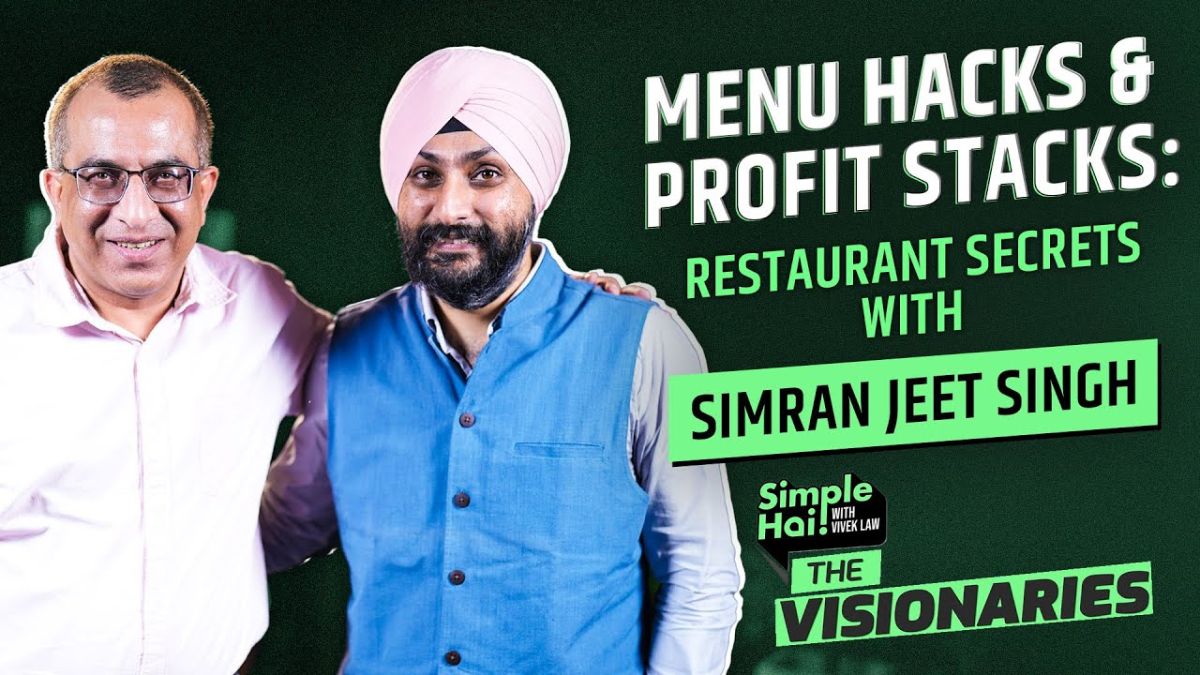 From Passion to Profit: Simran Jeet Singh on Cracking the Indian F&B Code