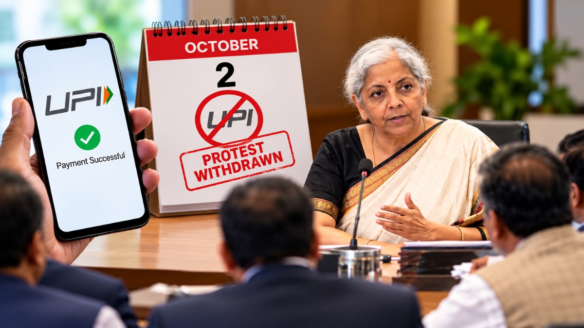 Traders Withdraw October 2 ‘No UPI Day’ Call After Meeting Finance Minister